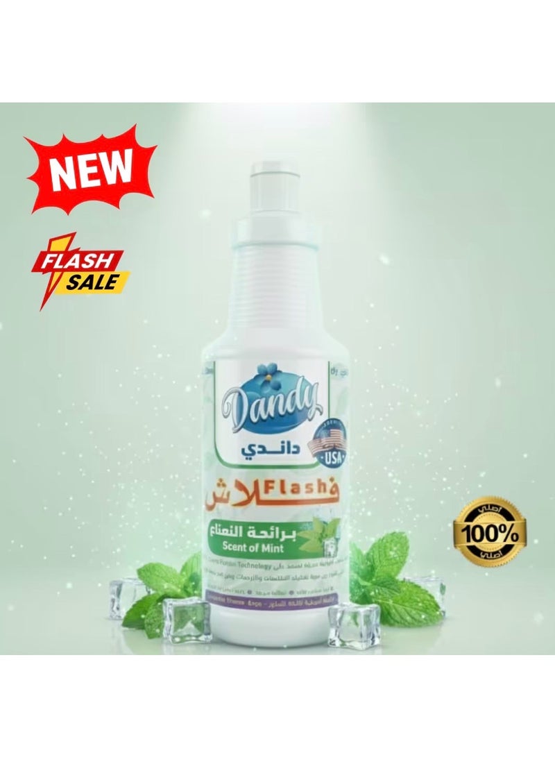 DANDY 4 bottles of Flash Dandy multi-purpose disinfectant and cleaner, providing complete protection and effective cleaning. Features a pleasant and refreshing fragrance (flowers, lavender, mint, and lemon), free from smoke and unpleasant odors. Saudi-made - Image 5